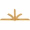 Ekena Millwork Redmond Rough Sawn Timber Gable Bracket, Western Red Cedar, 72"W x 39"H x 2"D x 4"F, 13/12 Pitch GBW072X39X0204RED00RWR - alternate 2